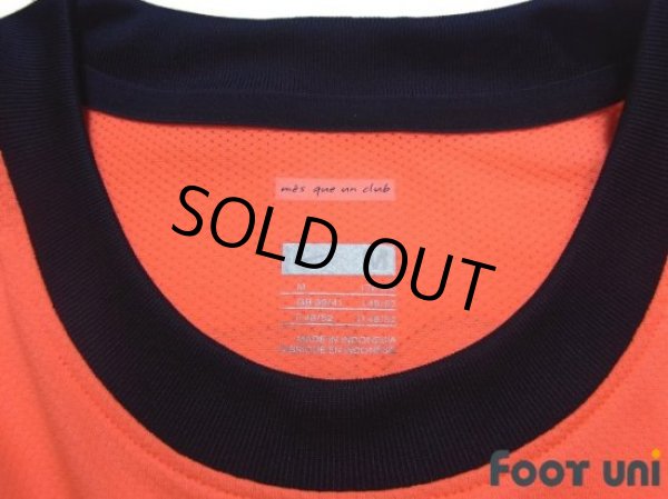 Photo5: FC Barcelona 2009-2010 Away Authentic Long Sleeve Shirt #28 Jonathan Dos Santos LFP Patch/Badge (5)