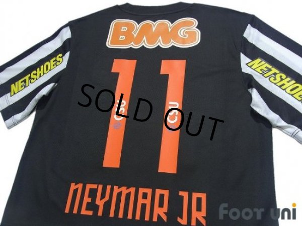 Photo4: Santos FC 2012 Away Centenario Shirt #11 Neymar Jr w/tags (4)