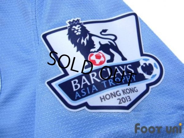 Photo7: Manchester City 2013-2014 Home Authentic Shirt #21 David Silva BARCLAYS ASIA TROPHY HONG KONG 2013 Patch/Badge (7)