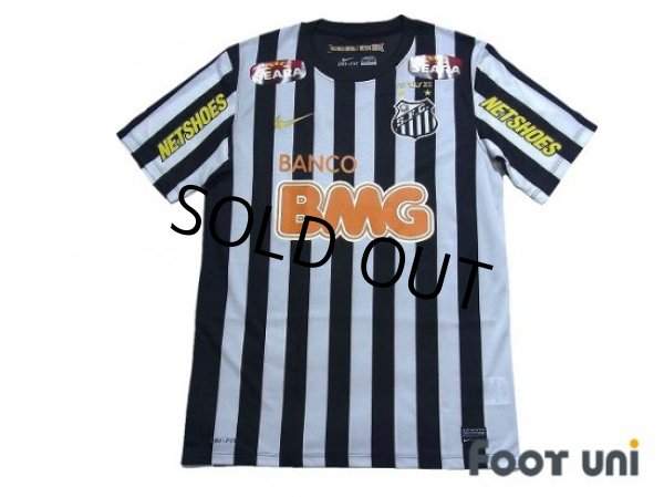 Photo1: Santos FC 2012 Away Centenario Shirt #11 Neymar Jr w/tags (1)