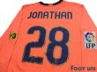 Photo4: FC Barcelona 2009-2010 Away Authentic Long Sleeve Shirt #28 Jonathan Dos Santos LFP Patch/Badge (4)