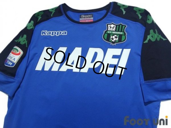 Photo3: Sassuolo 2016-2017 3rd Shirt #25 Berardi Serie A Tim Patch/Badge w/tags (3)