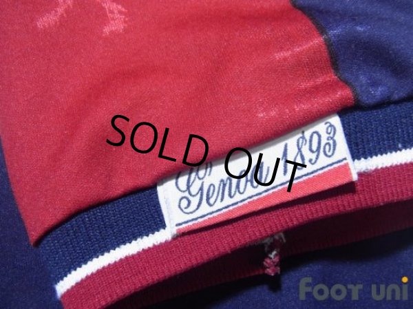 Photo8: Genoa 1994-1995 Home Shirt #11 (8)