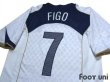 Photo4: Portugal 2004 Away Shirt #7 Luis Figo (4)