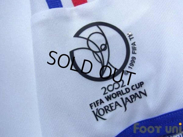 Photo8: France 2002 Away Shirt #10 Zidane 2002 FIFA World Cup Korea Japan Patch/Badge (8)