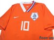 Photo3: Netherlands Euro 2008 Home Shirt #10 Sneijder (3)