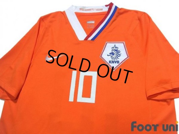 Photo3: Netherlands Euro 2008 Home Shirt #10 Sneijder (3)