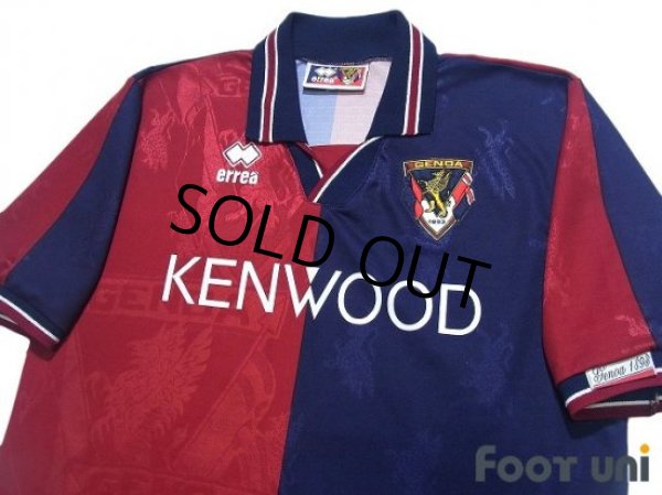 Photo3: Genoa 1994-1995 Home Shirt #11 (3)