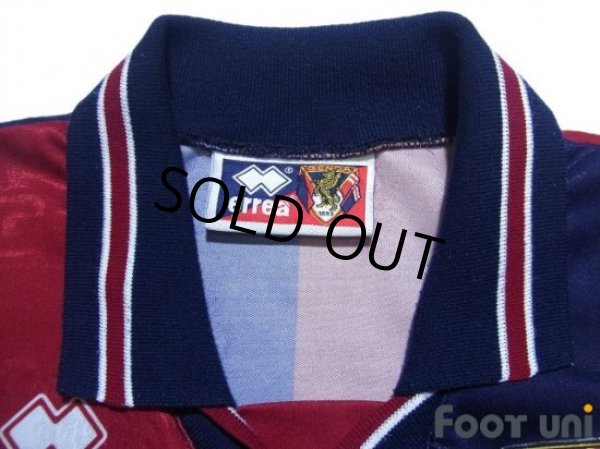 Photo5: Genoa 1994-1995 Home Shirt #11 (5)