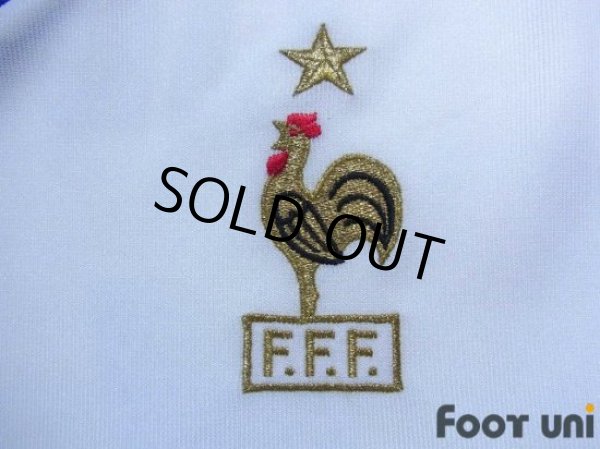 Photo7: France 2002 Away Shirt #10 Zidane 2002 FIFA World Cup Korea Japan Patch/Badge (7)