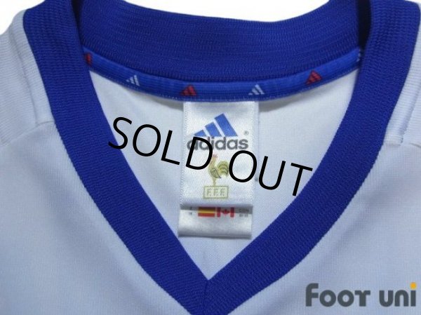 Photo5: France 2002 Away Shirt #10 Zidane 2002 FIFA World Cup Korea Japan Patch/Badge (5)