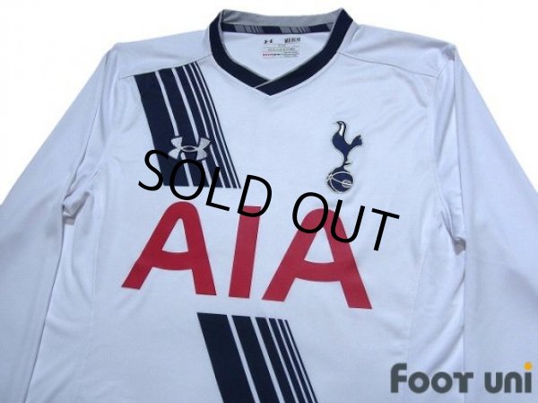 Photo3: Tottenham Hotspur 2015-2016 Home Long Sleeve Shirt (3)