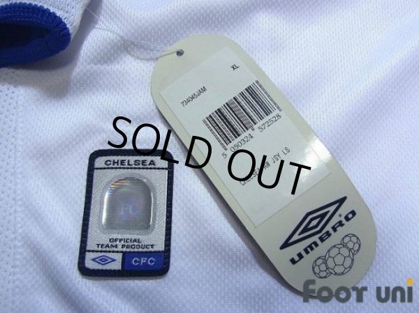 Photo7: Chelsea 2003-2005 Away Long Sleeve Shirt #26 Terry Premier League Patch/Badge w/tags (7)