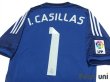 Photo4: Real Madrid 2014-2015 GK Shirt #1 Iker Casillas LFP Patch/Badge w/tags (4)