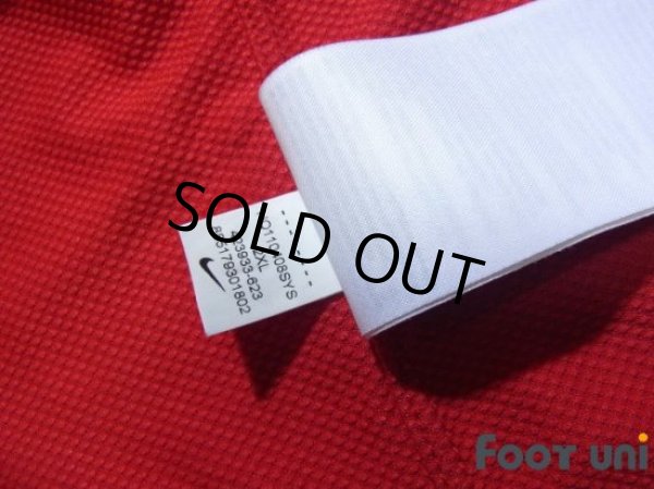 Photo7: Manchester United 2011-2012 Home Long Sleeve Shirt (7)