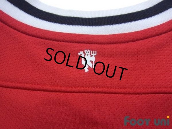 Photo6: Manchester United 2011-2012 Home Long Sleeve Shirt (6)