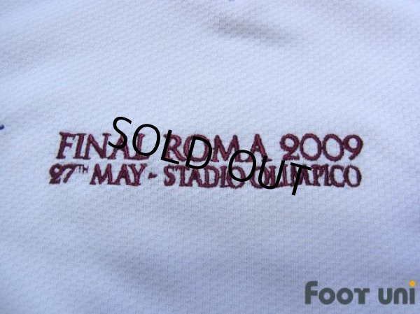 Photo6: Manchester United 2008-2009 Away Shirt #7 Ronaldo CL final embroidery (6)