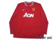 Photo1: Manchester United 2011-2012 Home Long Sleeve Shirt (1)