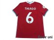 Photo2: Liverpool 2020-2021 Home Authentic Shirt #6 Thiago Alcantara w/tags (2)