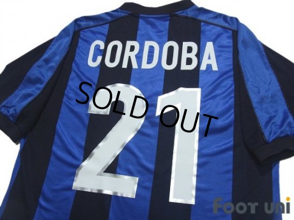 Photo4: Inter Milan 1999-2000 Home Shirt #21 Ivan Cordoba (4)