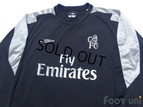 Photo3: Chelsea 2004-2005 Away Long Sleeve Shirt (3)