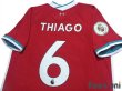 Photo4: Liverpool 2020-2021 Home Authentic Shirt #6 Thiago Alcantara w/tags (4)