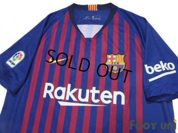 Photo3: FC Barcelona 2018-2019 Home Shirt #9 Luis Suarez La Liga Patch/Badge (3)