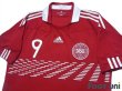 Photo3: Denmark 2010 Home Shirt #9 Tomasson (3)