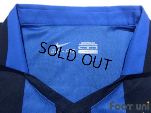 Photo5: Inter Milan 2015-2016 Home Shirt #55 Yuto Nagatomo (5)