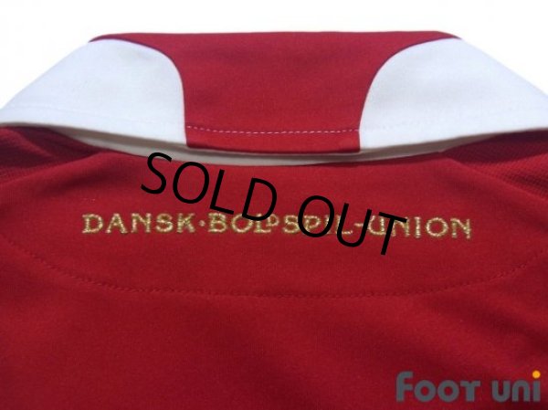 Photo7: Denmark 2010 Home Shirt #9 Tomasson (7)