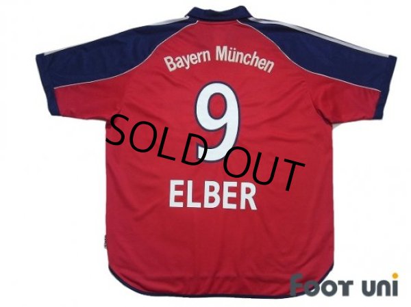 Photo2: Bayern Munchen1999-2001 Home Shirt #9 Elber (2)