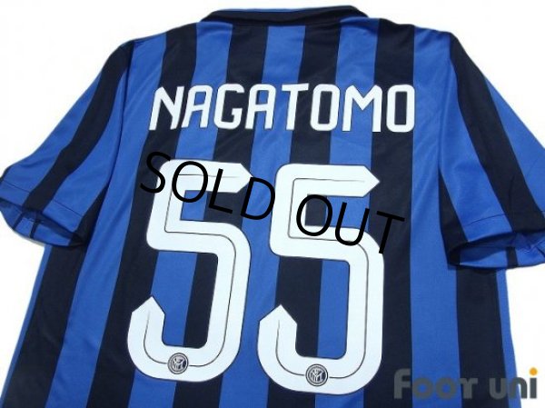 Photo4: Inter Milan 2015-2016 Home Shirt #55 Yuto Nagatomo (4)