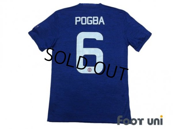 16-17 マンU ポグバ #6 Lサイズ Authentic Manchester United #6 Paul Pogba 2016/17 Home
