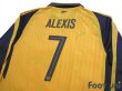 Photo4: Arsenal 2016-2017 Away Long Sleeve Shirt #7 Alexis Sanchez w/tags (4)