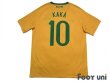 Photo2: Brazil 2010 Home Shirt #10 Kaka (2)