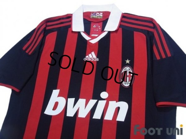 Photo3: AC Milan 2009-2010 Home Shirt (3)