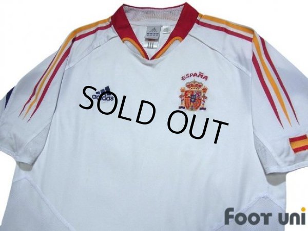 Photo3: Spain Euro 2004 Away Shirt (3)