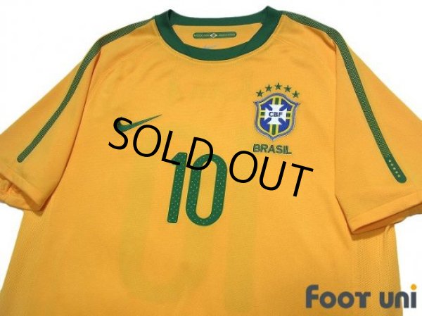 Photo3: Brazil 2010 Home Shirt #10 Kaka (3)