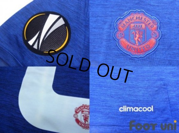 Photo6: Manchester United 2016-2017 Away Shirt #6 Pogba w/tags (6)