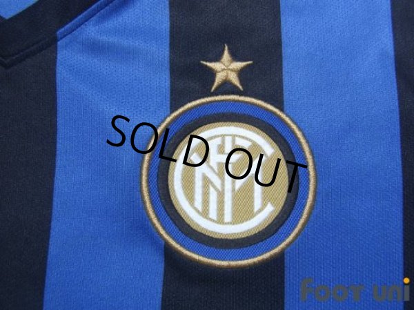 Photo6: Inter Milan 2015-2016 Home Shirt #55 Yuto Nagatomo (6)