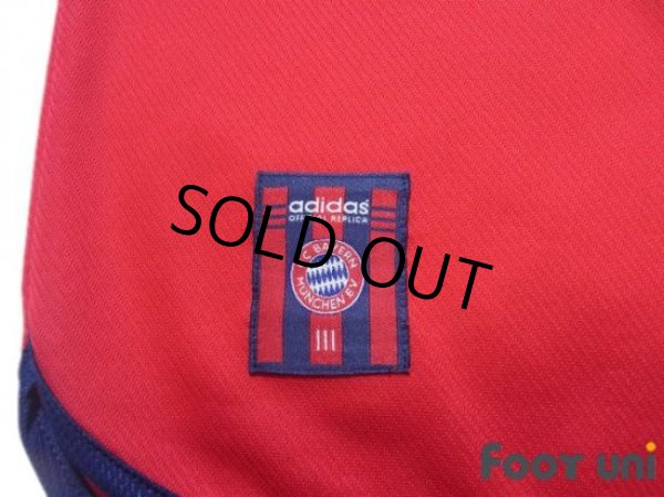 Photo7: Bayern Munchen1999-2001 Home Shirt #9 Elber (7)