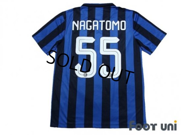 Inter Milan 2015-2016 Home Shirt #55 Yuto Nagatomo - Online