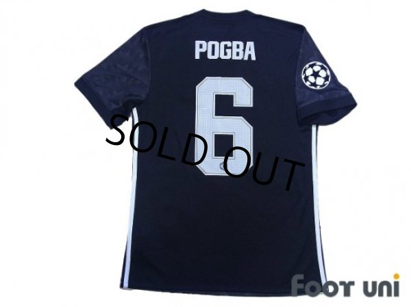 Photo2: Manchester United 2017-2018 Away Shirt #6 Pogba Champions League Patch/Badge w/tags (2)
