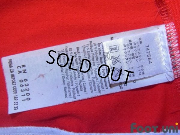 Photo8: Arsenal 2015-2016 Home Authentic Shirt #11 Özil (8)