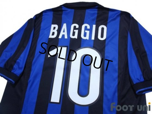 Photo4: Inter Milan 1998-1999 Home Shirt #10 Roberto Baggio (4)