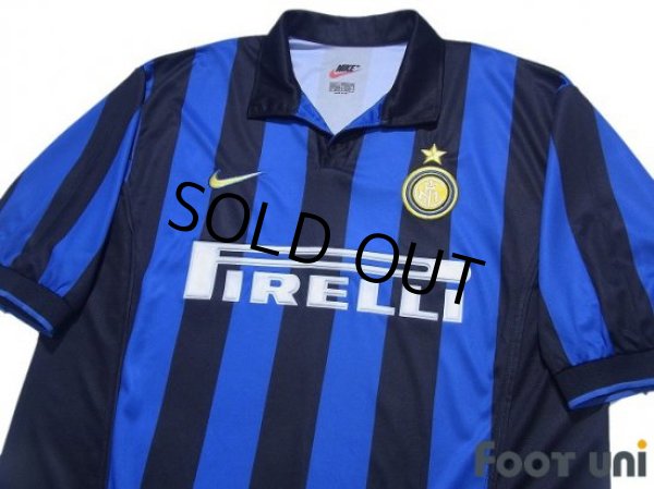 Photo3: Inter Milan 1998-1999 Home Shirt #10 Roberto Baggio (3)