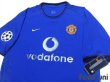 Photo3: Manchester United 2002-2003 3rd Shirt #18 Scholes w/tags (3)