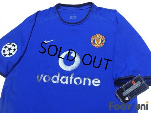 Photo3: Manchester United 2002-2003 3rd Shirt #18 Scholes w/tags (3)