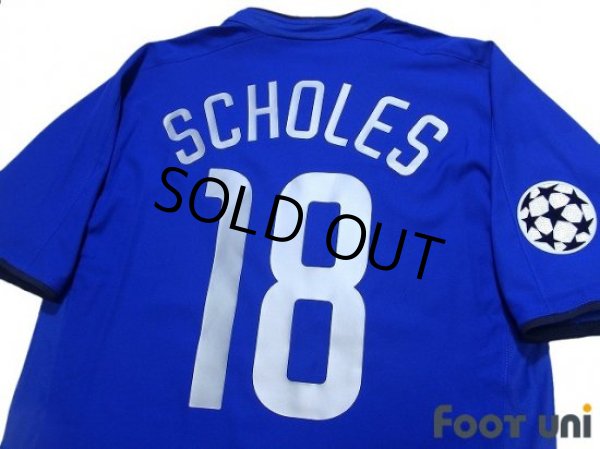 Photo4: Manchester United 2002-2003 3rd Shirt #18 Scholes w/tags (4)