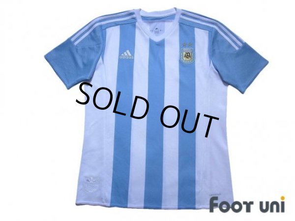 Photo1: Argentina 2015 Home Shirt (1)